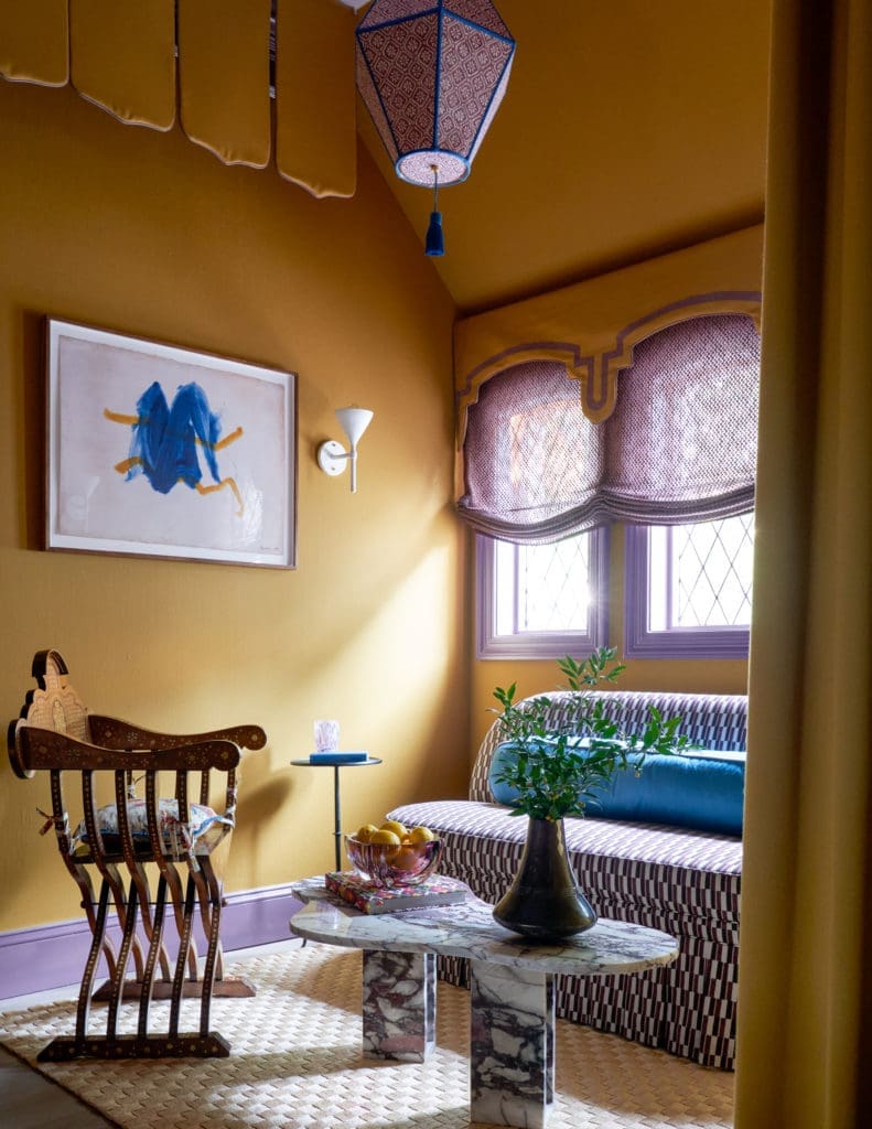  Blaire Designs was inspired by Portugal's spirit of exploration for Vista do Jardim de um Explorador. (Photo by Nathan Schroder)