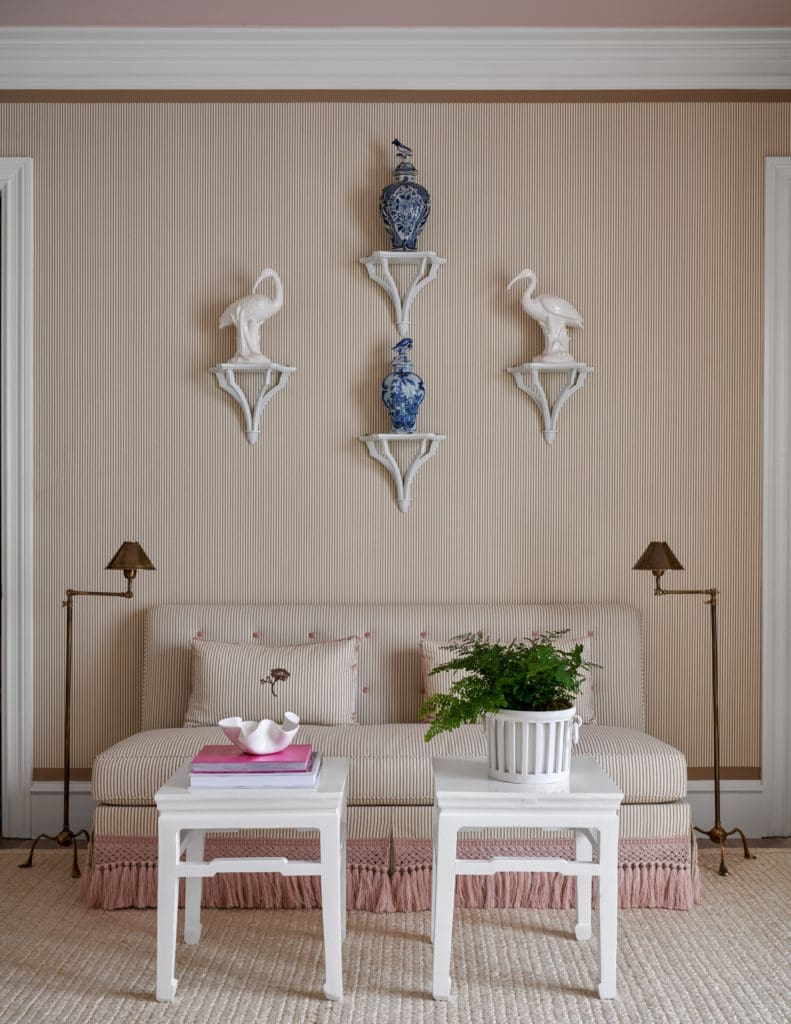 The Study by Shelley Johnstone Design is a tranquil space with a lovely garden view. (Photo by Nathan Schroder)