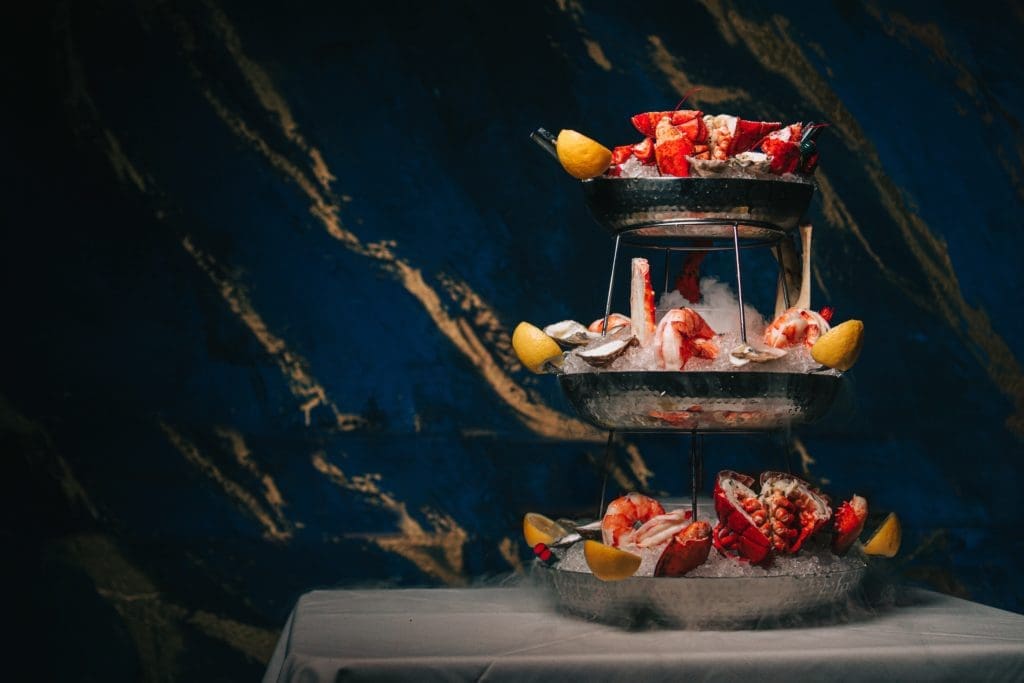 The Seafood Tower at Gatsby's Prime Seafood due to debut later this September (Courtesy Raydon Creative)
