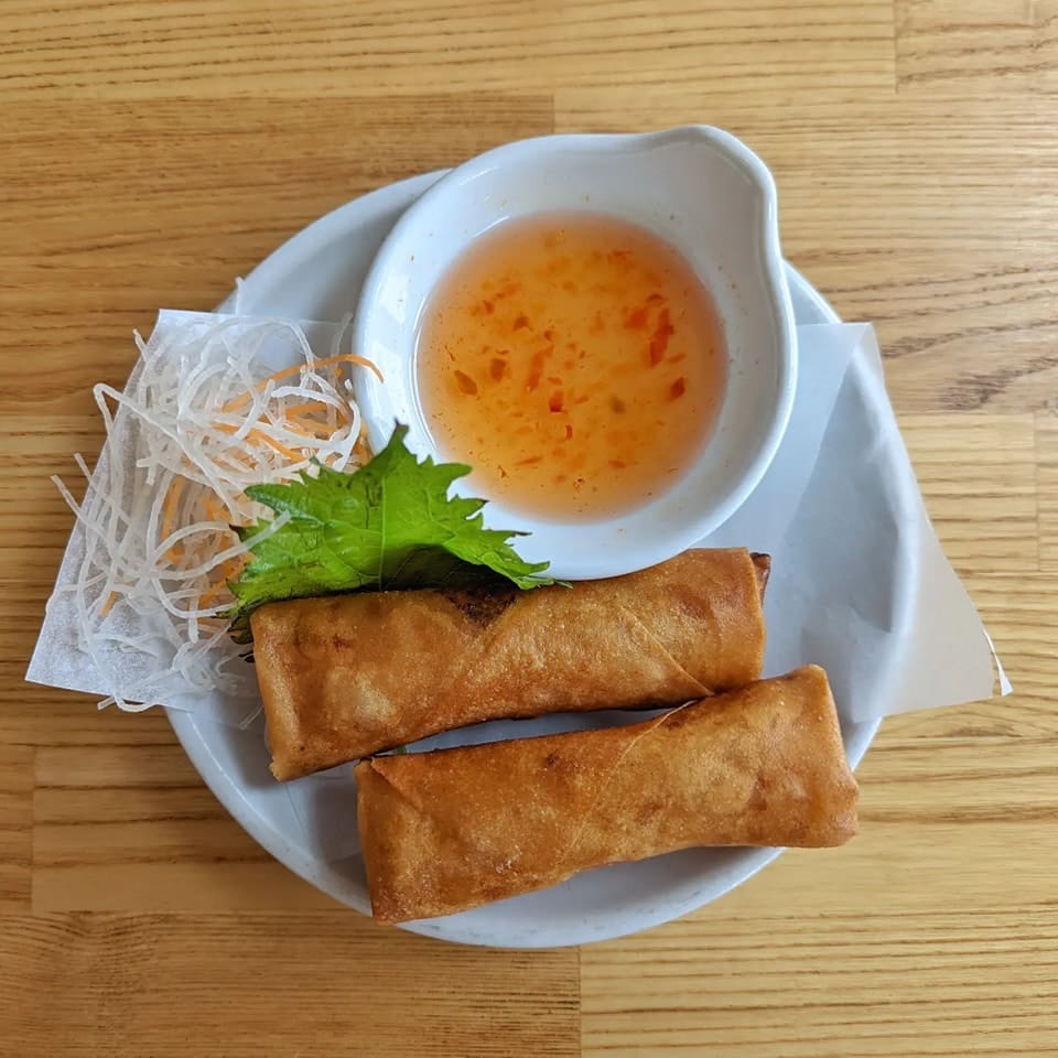 Tokyo Cafe – happy hour egg rolls.