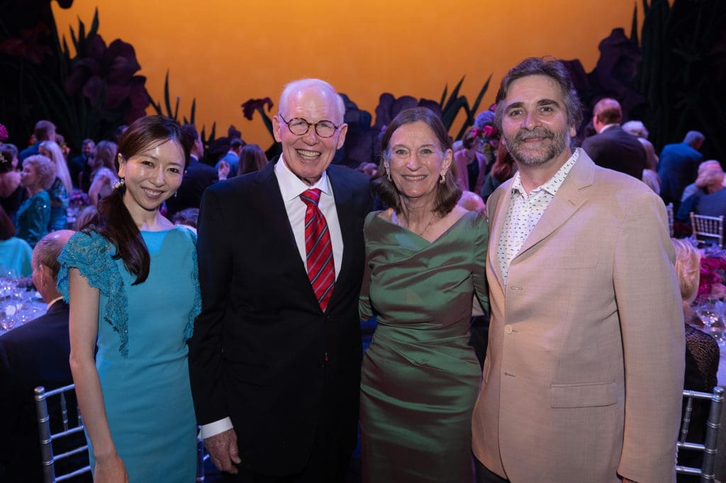 Yuriko Kajiya, Henry and Jean May, Stanton Welch AM; Photo by Wilson Parish