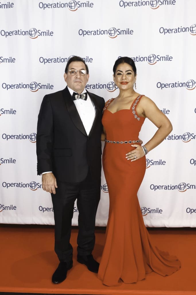 Michael & Elia Gabbanelli at the Operation Smile gala.