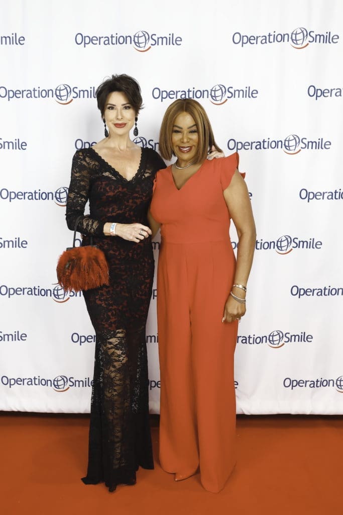 Dominique Sachse, Deborah Duncan at the Operation Smile gala.