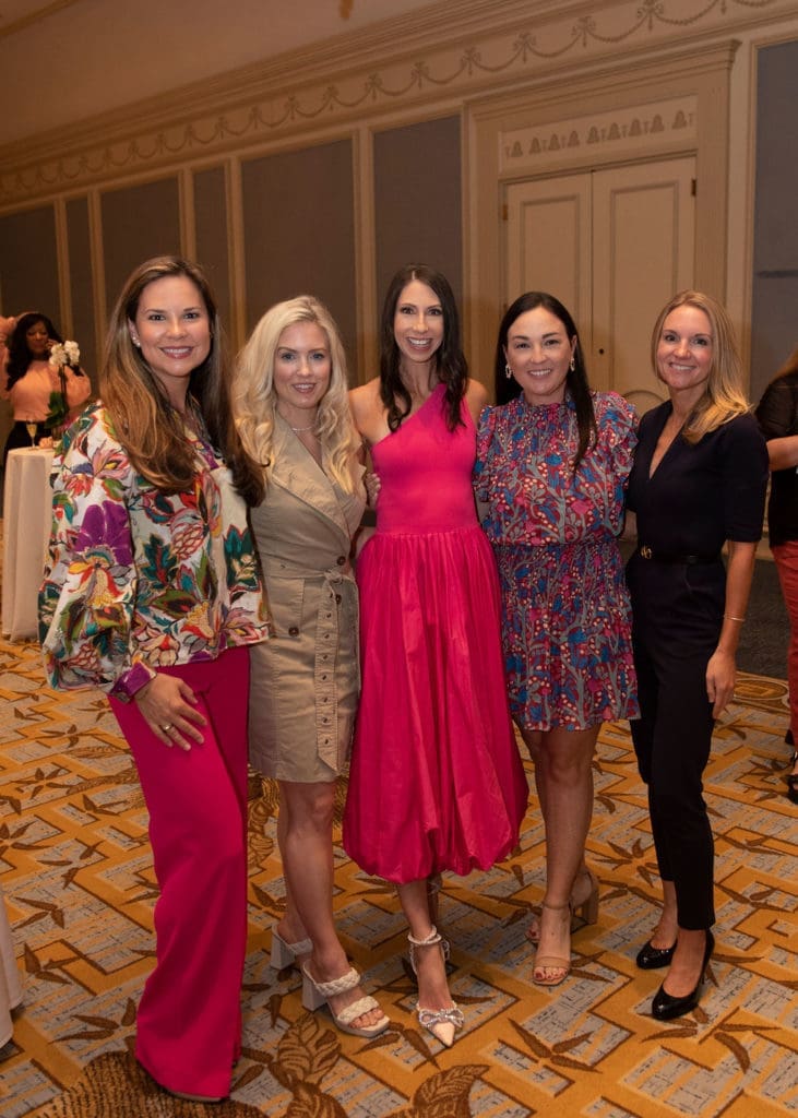Tanya Davis, Erika Burton, Elizabeth Ward Creel,  Annie Fernandez, Courtney Derderian (Photo by Tamytha Cameron)