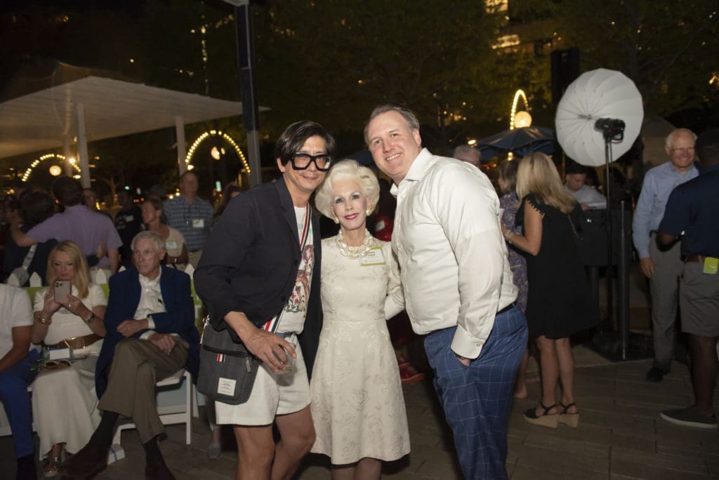 Billy Fong, Sheila Grant, Christopher Wood (Photo by Tamytha Cameron)