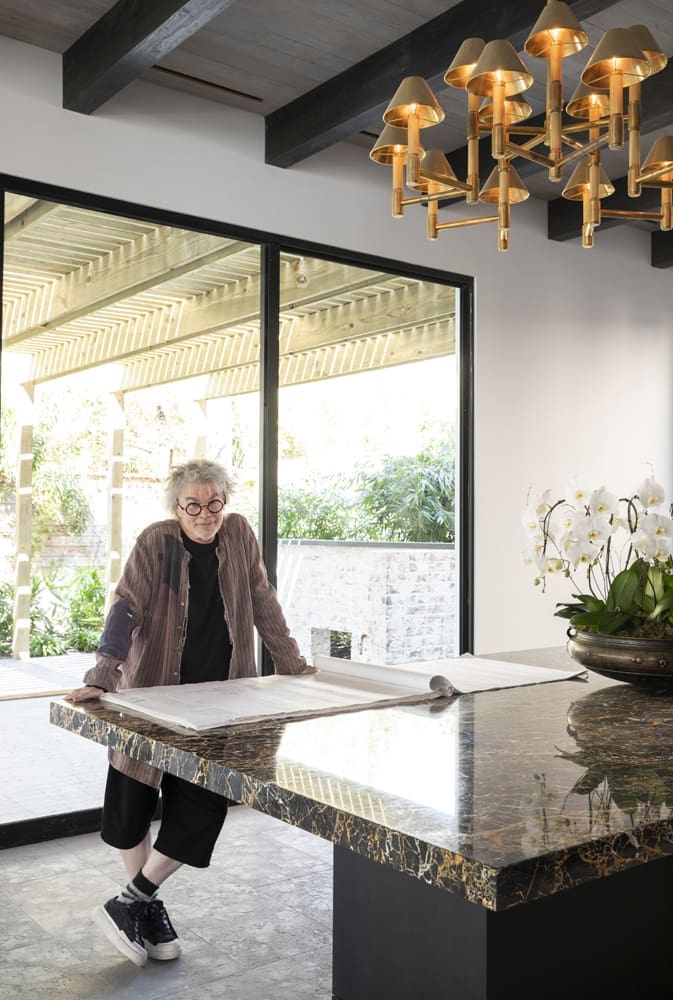 Architectural designer Scott Strasser at 4006 Essex Lane (Julie Soefer Photography)