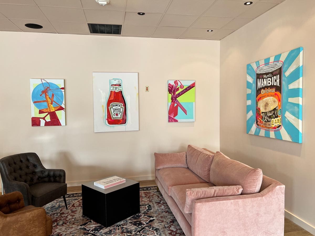 3rd Street Market's lounge seating is a space to relax over tea, juice, sourdough and soup.