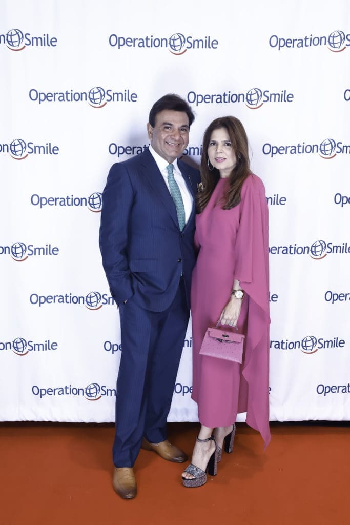 Aly & Habiba Dhanani at the Operation Smile gala.