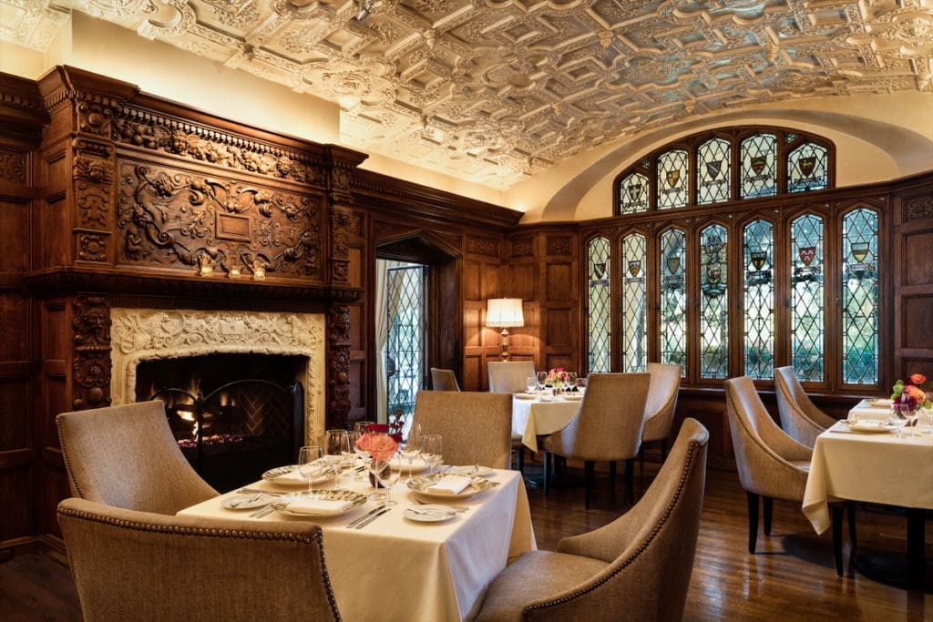 The Mansion Library (courtesy of Rosewood Mansion on Turtle Creek)