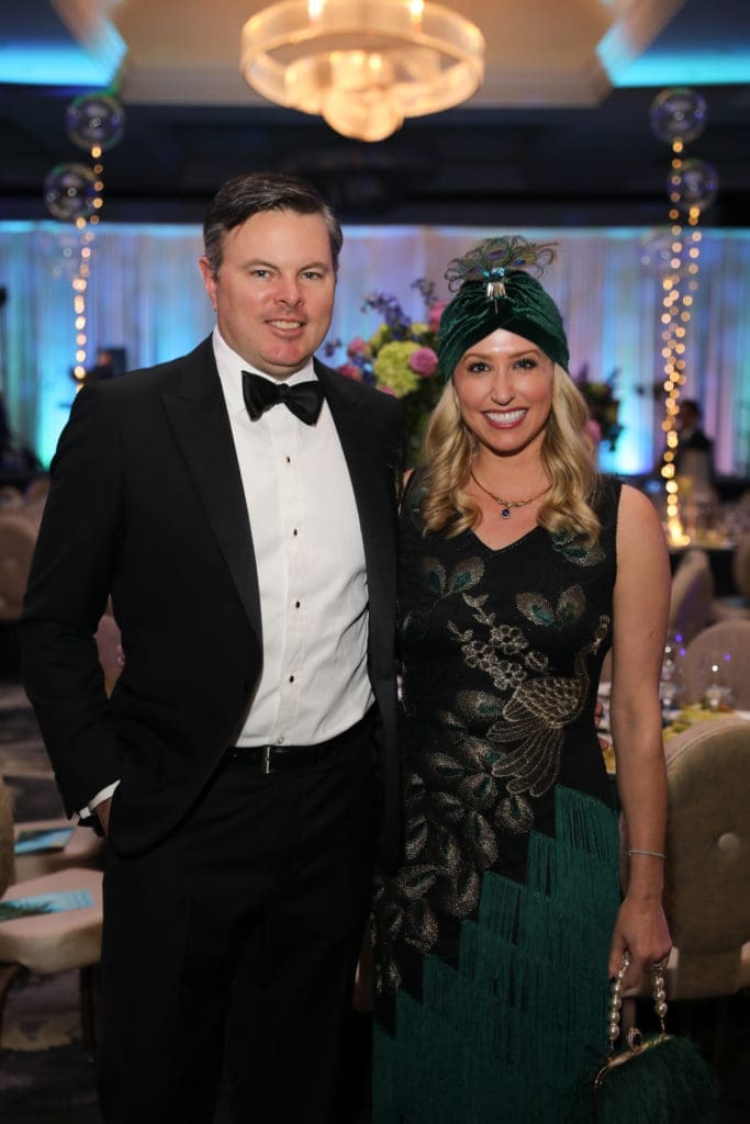 Adam Michael, Ashley Seippel at the SPCA Howl-O-Ween gala (Photo by Wilson Parish)