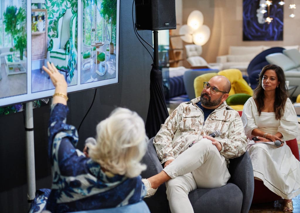 Alessandra Branca, Lance Scott, Nazira Handal (Photo by Jonathan Zizzo)