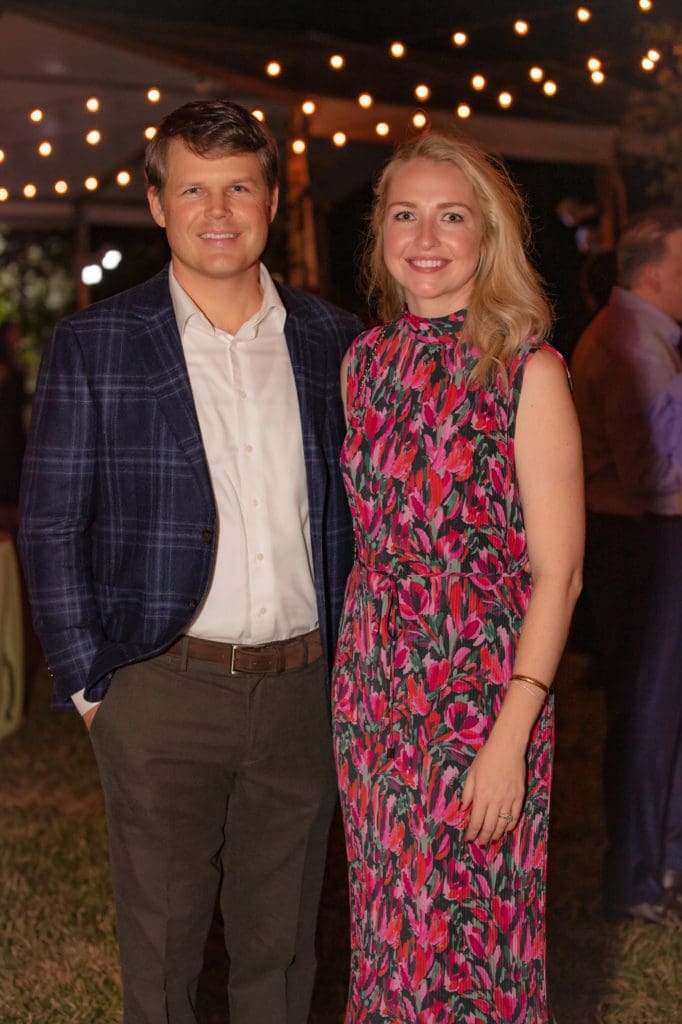 Alex & Ali Weaver at The Menil Collection's alfresco 'Party in the Park.' (Photo by Miroma Photography and Design)