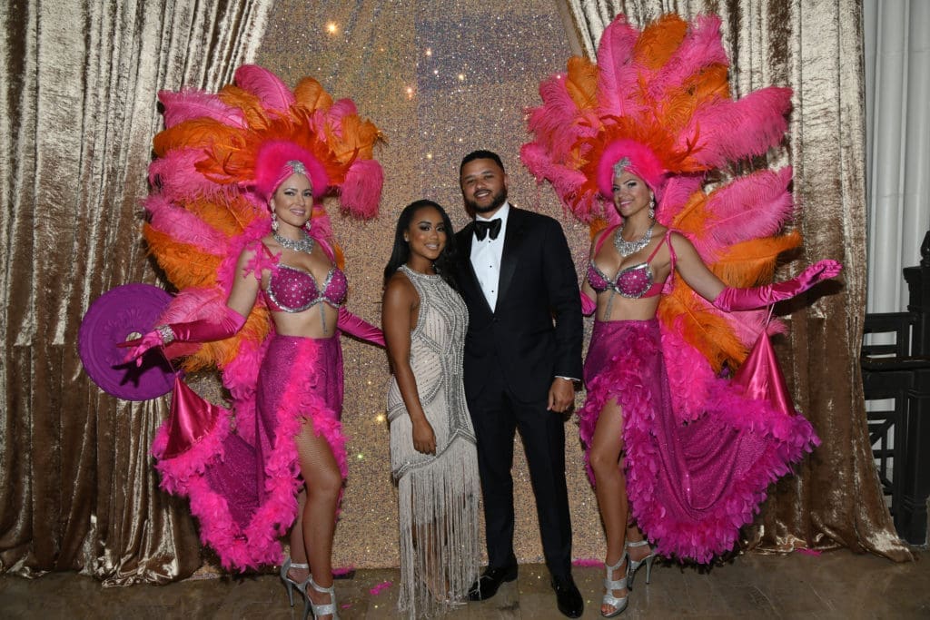 Amber & Peter Goudeau at the Children's Museum Houston Viva Las Vegas gala. (Photo by Alexander's Fine Portrait Design)