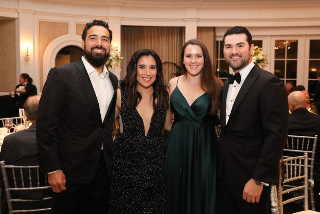 Anthony & Amanda Rendon, Sidney & Michael Aquino at 'An Evening in Rice's Honour.' (Photo by Priscilla Dickson)