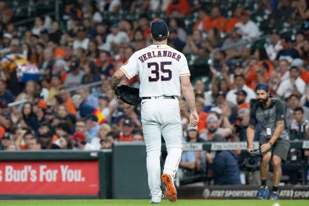 JJustin Verlander is still an imposing figure on the mound. (Photo by F. Carter Smith)