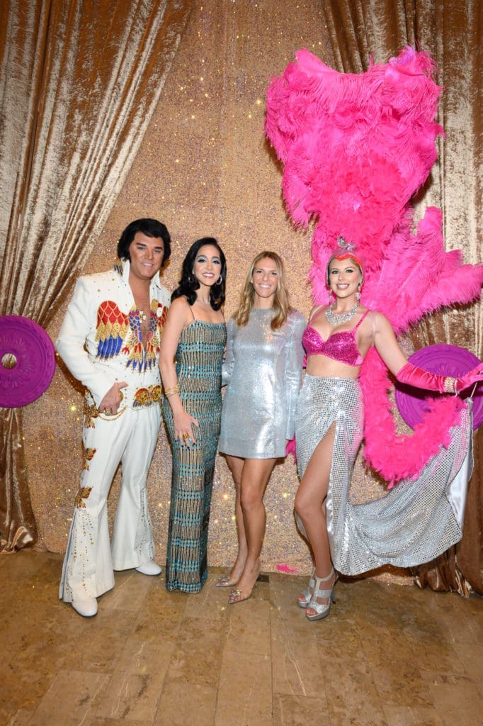 Auction chairs Holly Radom, Katie Arnoldy at the Children's Museum Houston Viva Las Vegas gala. (Photo by Alexander's Fine Portrait Design)