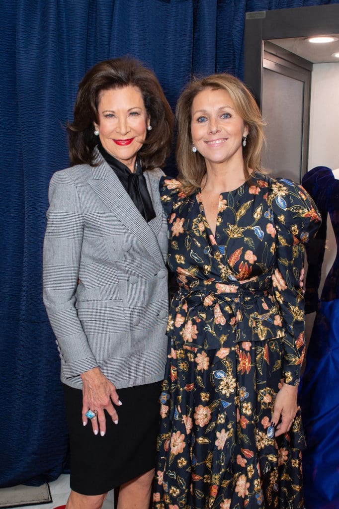 Betty Hrncir, Donatella Benckenstein at the Ladies for Literacy Guild luncheon. (Photo by Jacob Power)