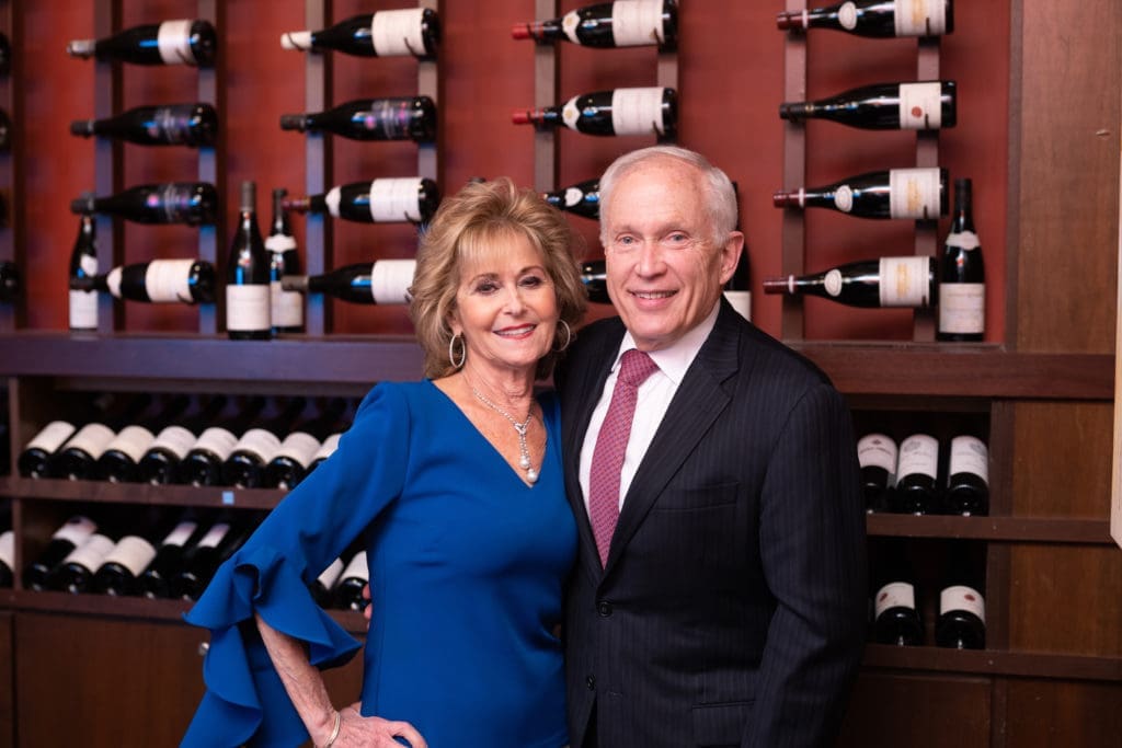 Karen & Buster Freedman at the 'Honoring Texas Victims' dinner at Tony's  (Photo by Daniel Ortiz)