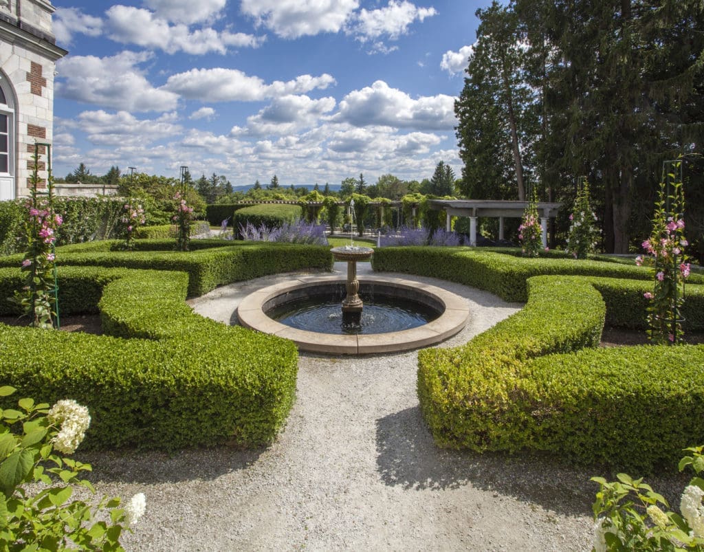 The grounds of the elegant Canyon Ranch in Lenox, Massachusetts show what people can expect in the new Texas resorts.