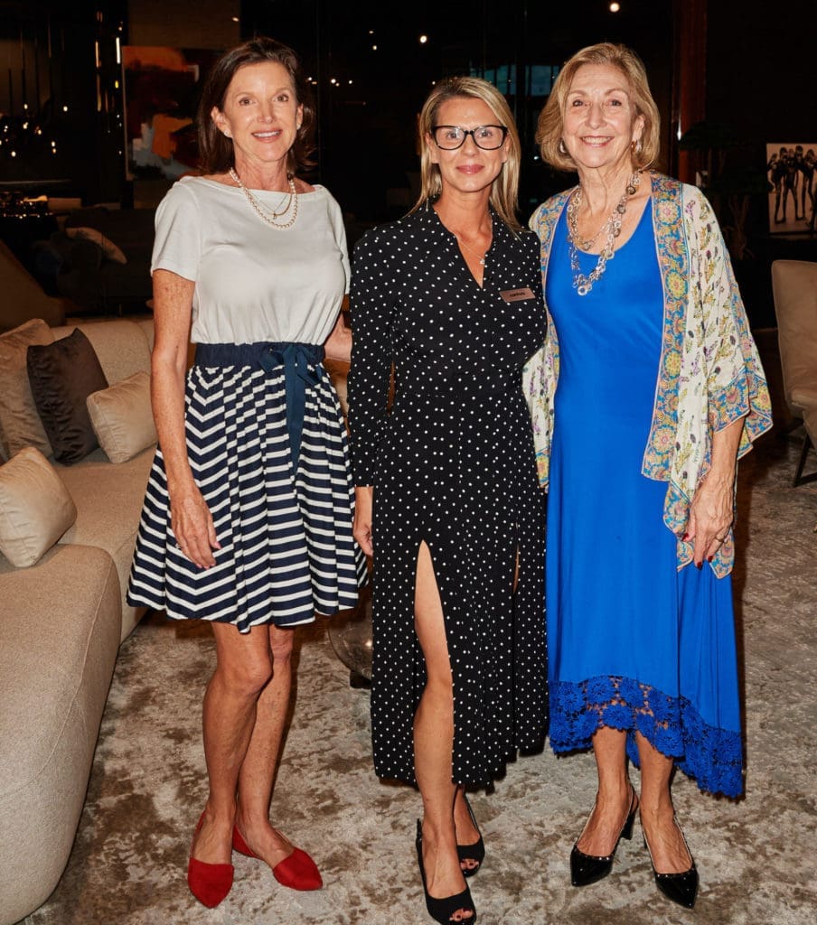 Donna Riha, Ashley Moody, Marie Veit (Photo by Jonathan Zizzo)