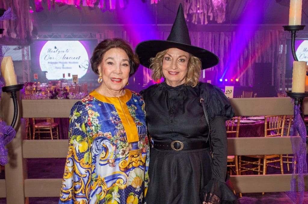 SPCA gala honoree Evelyn H. Griffin, SPCA president Patricia Mercer (Photo by Jacob Power)