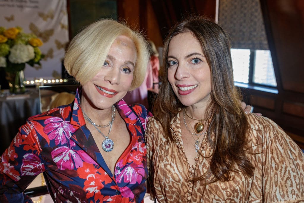 Linda Gold, Elizabeth Orleans at Heritage Auctions Fall Fine Jewelry Signature Auction Preview (Photo by William Neal)