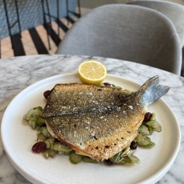 Grilled Branzino with Fennel Salad