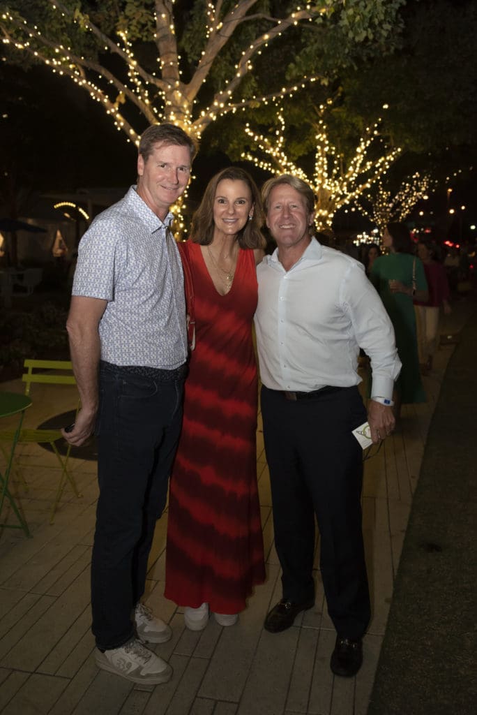 Jason and Leslie Needleman, Holmes Davis (Photo by Tamytha Cameron and Nate Rehlander )