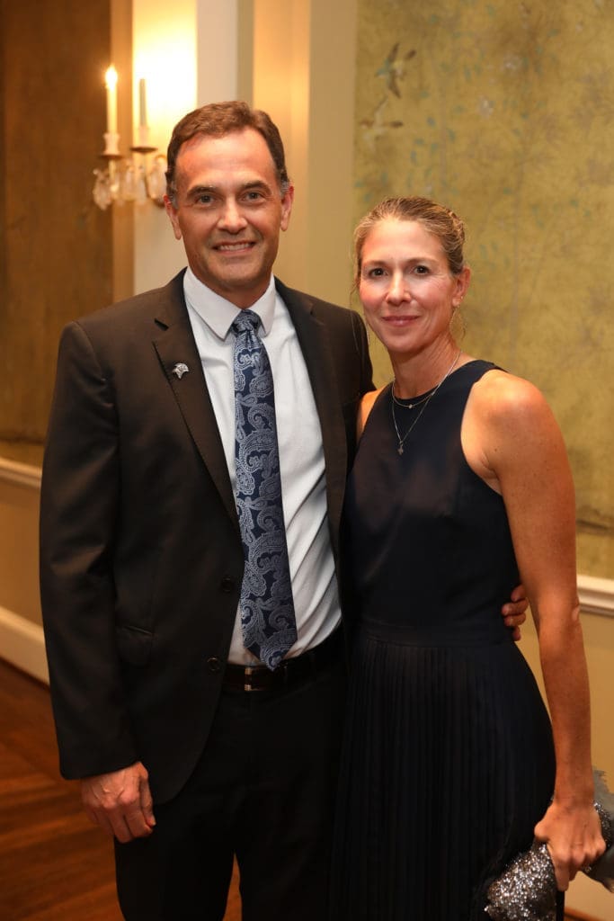 Joe & Jill Karlgaard at 'An Evening in Rice's Honour.' (Photo by Priscilla Dickson)