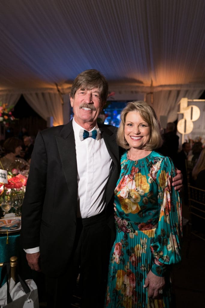 Houston Zoo's  'The Centennial Ball'  chairs Stephen & Kelley Lubanko. (Photo by Daniel Ortiz)