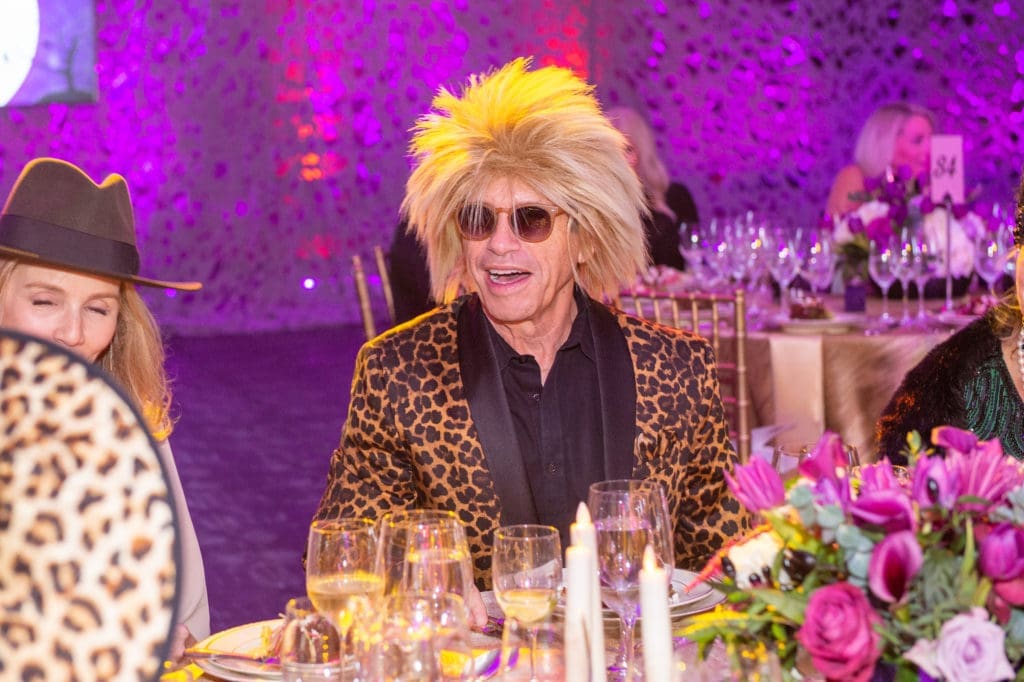 Mark Anawate at the SPCA Howl-O-Ween gala (Photo by Jacob Power)