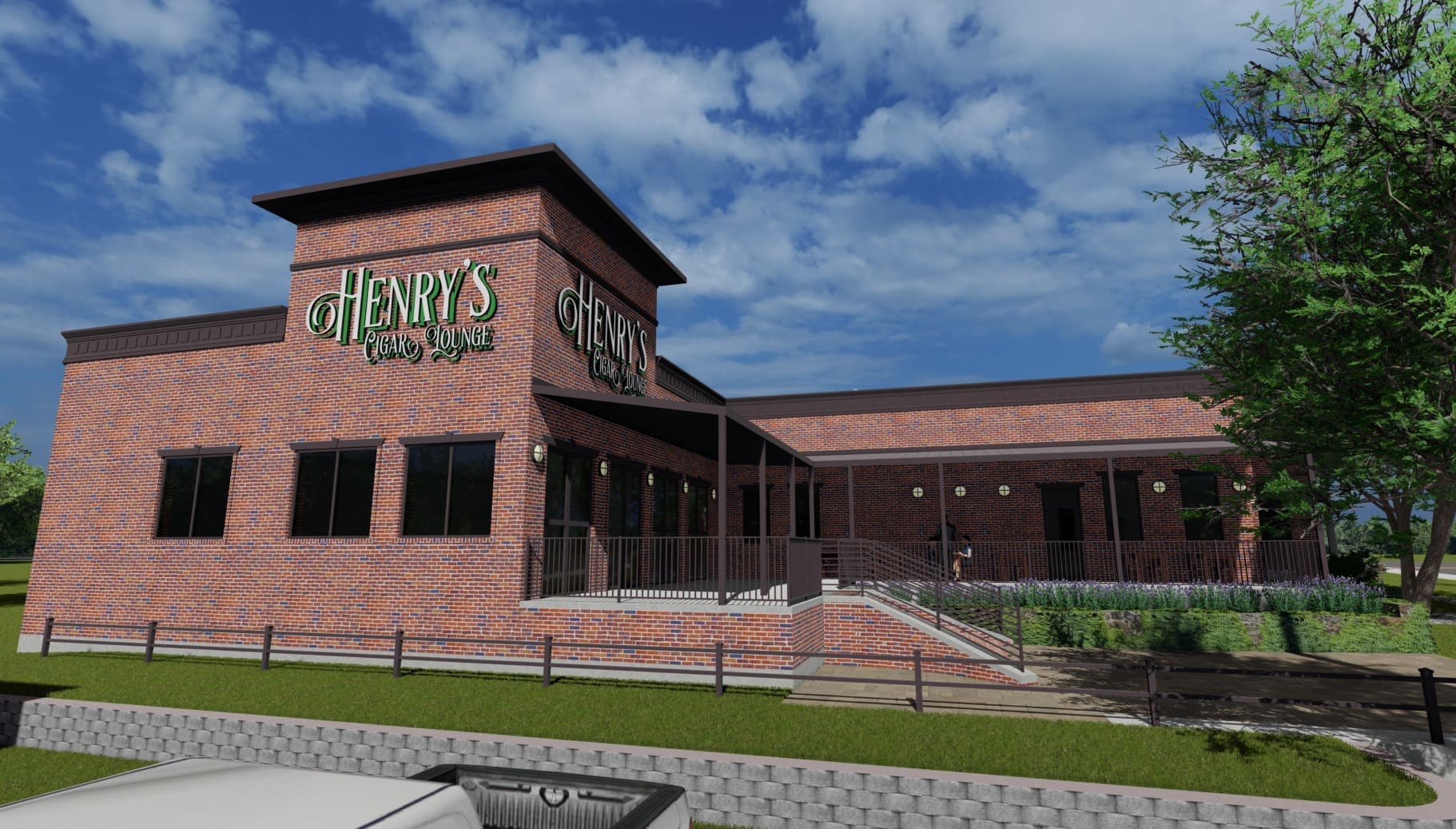 Meehan’s – Henry’s Cigar Lounge rendering 2