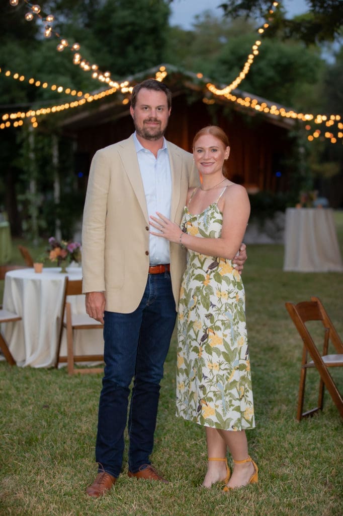 Mike & Christina Van Booven at The Menil Collection 'Party in the Park' fundraiser. (Photo by Miroma Photography and Design)