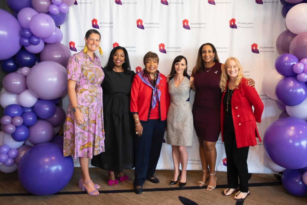 Mimi Sterling, Lisa Sherrod, Congresswoman Eddie Bernice Johnson, Christina Ricci, Stacee Johnson-Williams, Jeannie Barsam (Photo by Tamytha Cameron, Celeste Cass)