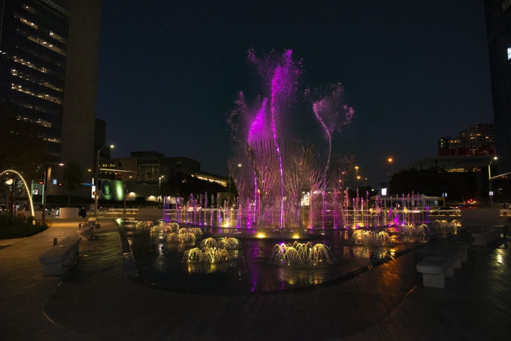 Nancy Best Fountain  (Photo by Tamytha Cameron and Nate Rehlander )