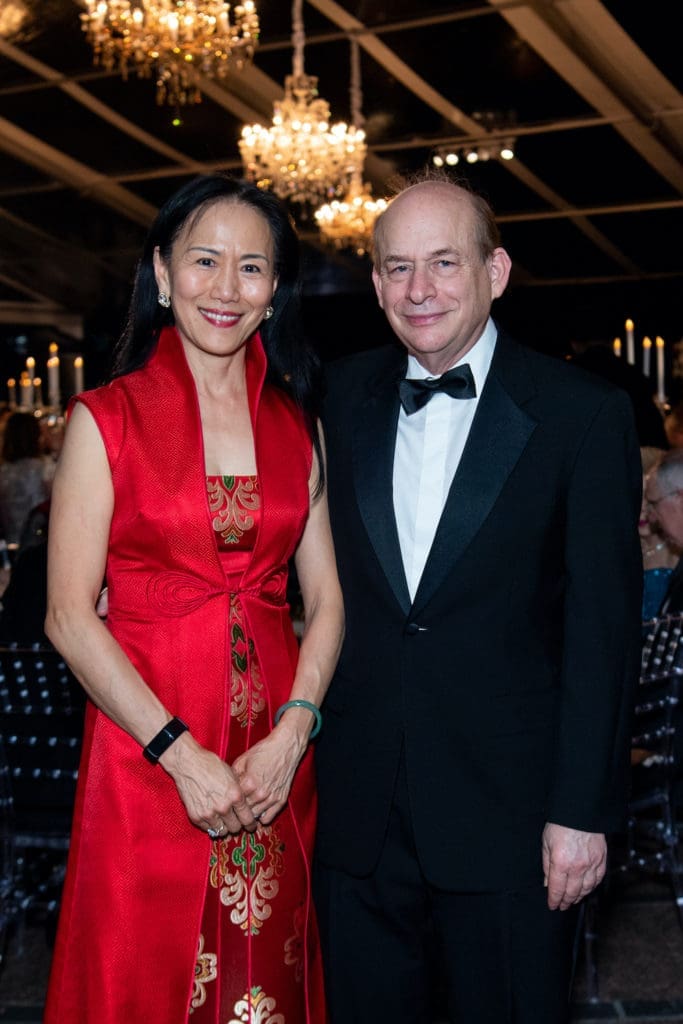 Y. Ping Sun & David Leebron at  Houston Grand Opera's Opening Night Dinner (Photo by Michelle Watson/CatchlightGroup.com)