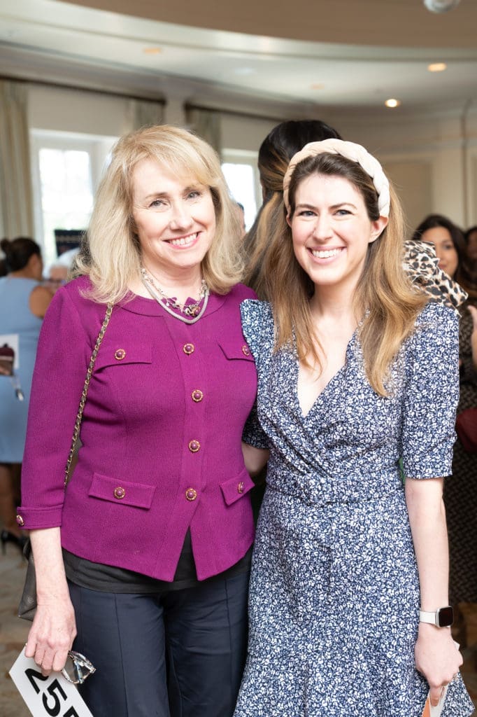 Regina Mellinger, Heather Mellinger at the National MS Society 'Together for a Cure' luncheon (Photo by Daniel Ortiz)
