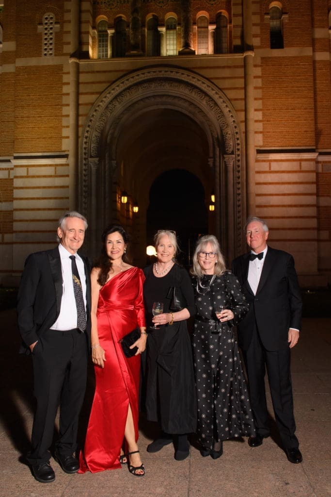 Scott & Geraldina Wise, Ann Doerr, Georgiana & Robert Ladd at 'The Investiture Gala' on the Rice University campus.
