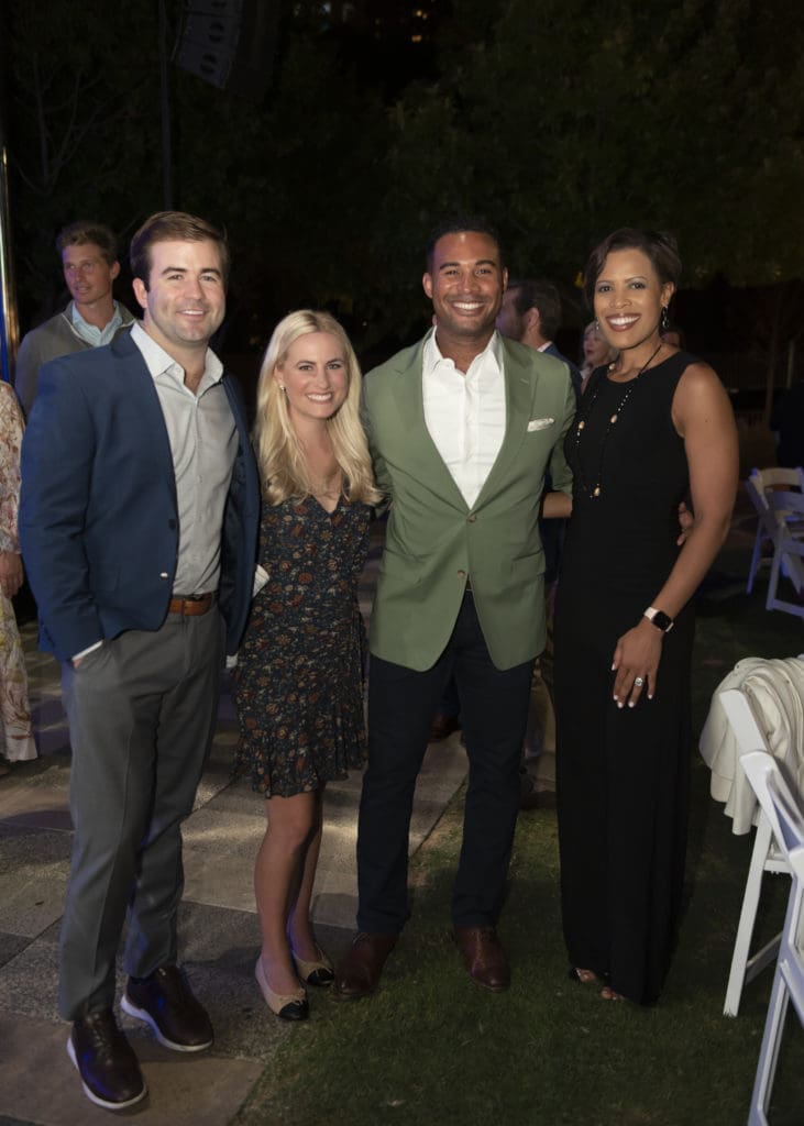 Tyler & Mackenzie Kleinert, Patrick Means, Laura Harris  (Photo by Tamytha Cameron and Nate Rehlander )