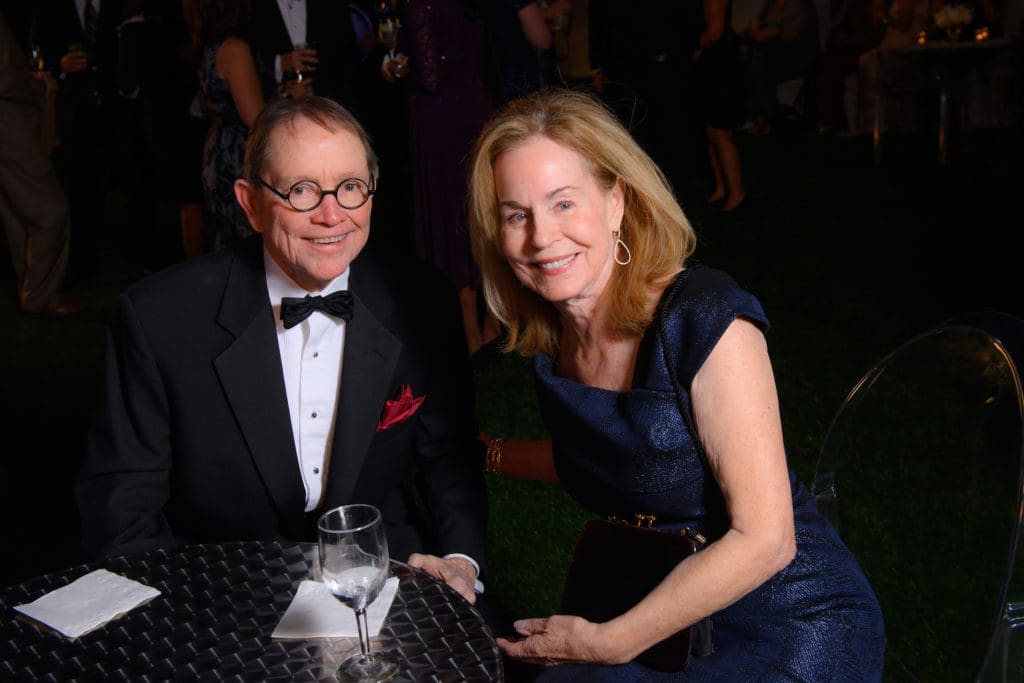 William Cannady & Angela Caughlin Cannady at 'The Investiture Gala' on the Rice University campus.