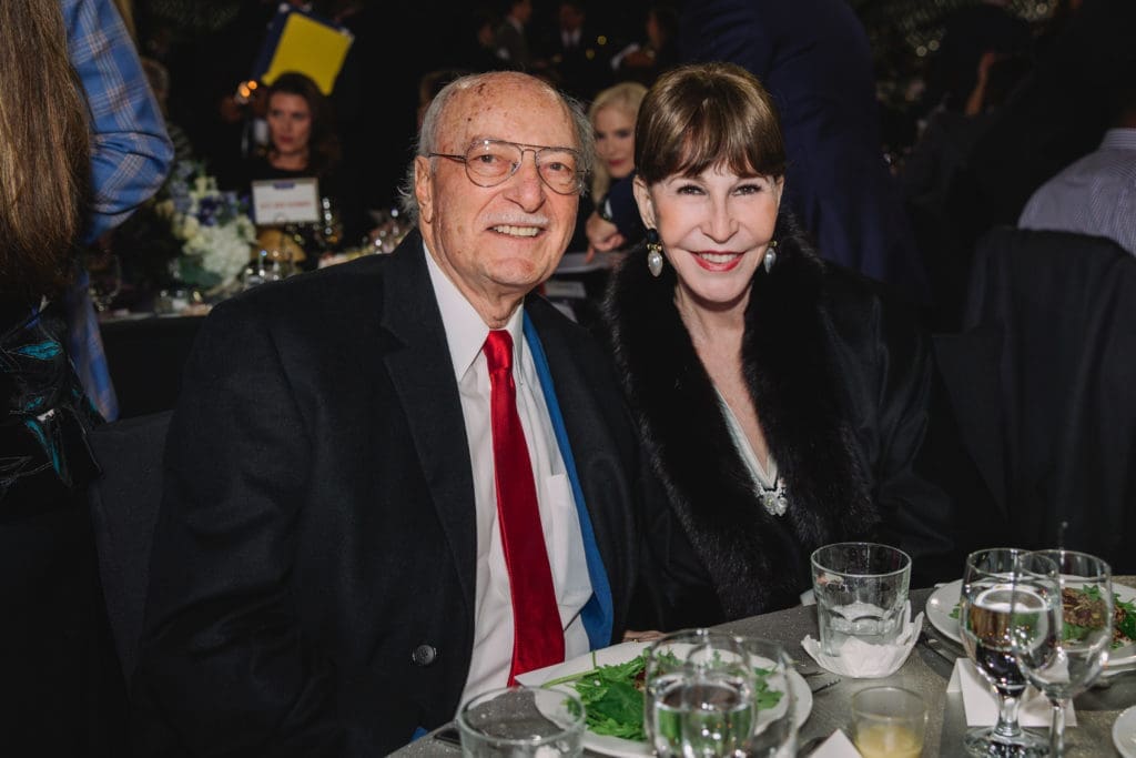 Shafik Rifaat and Shelby Hodge at the Crime Stoppers dinner. (Photo by CatchlightGroup.com)