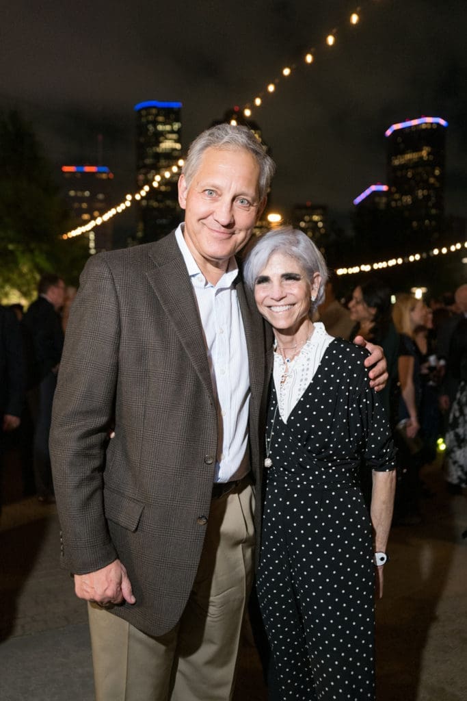 Scott & Judy Nyquist at the Buffalo Bayou Partnership gala. (Photo by Daniel Ortiz)