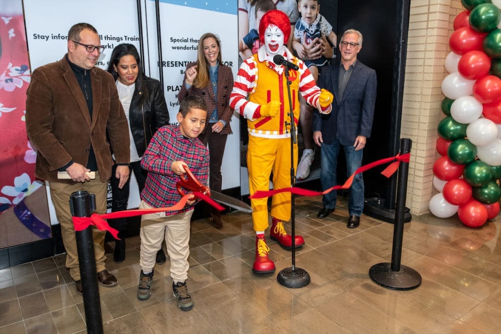 The Trains at NorthPark Ribbon Cutting (Photo by Bret Redman)