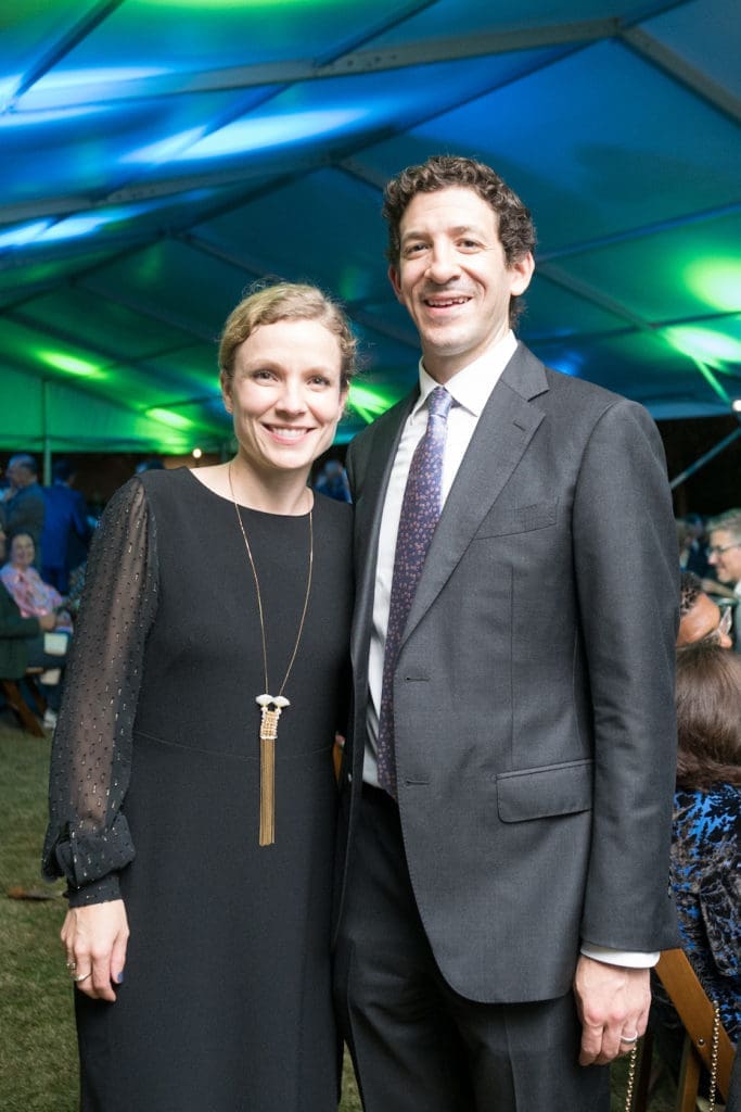 Lizzie & Andrew Ziccardi at the Buffalo Bayou Partnership gala. (Photo by Daniel Ortiz)