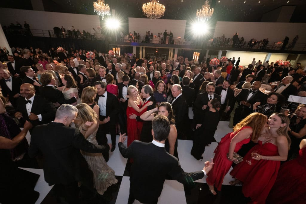 Dancing at the Museum of Fine Arts Houston Grand Gala Ball (Photo by Jenny Antill)