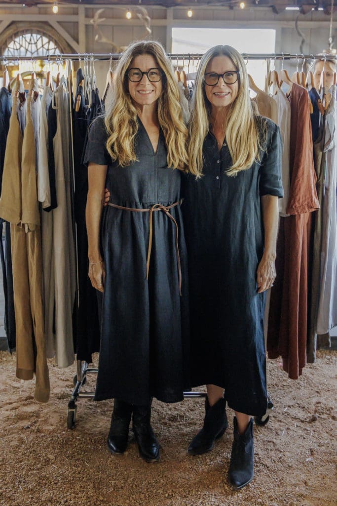 Together Segal's Amy Segal, Melissa Segal at The Halles Sip & Shop (Photo by Jordan Geibel)