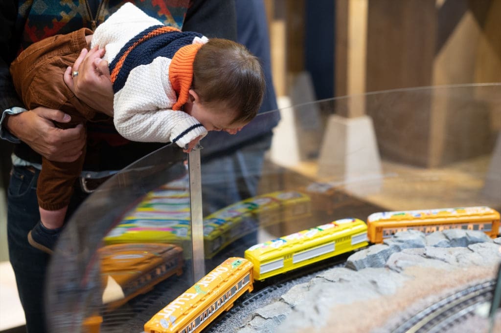 The Trains at NorthPark in action. (Photo by Bret Redman)