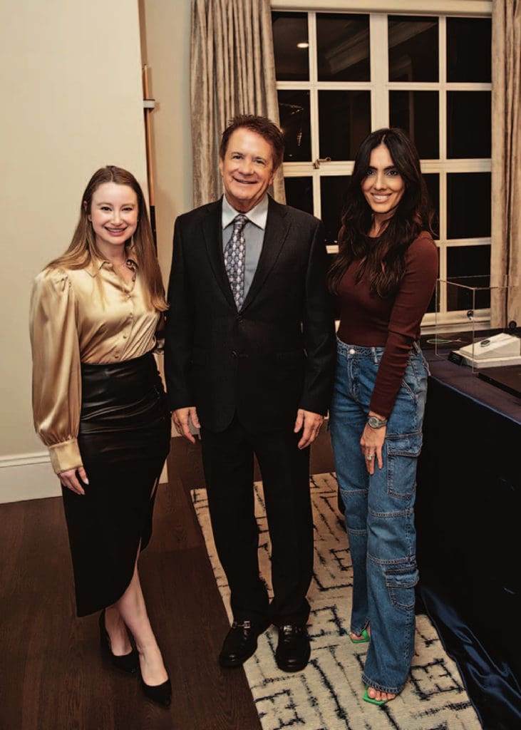Fallon Bock, Robert Procop and Laura Linington.