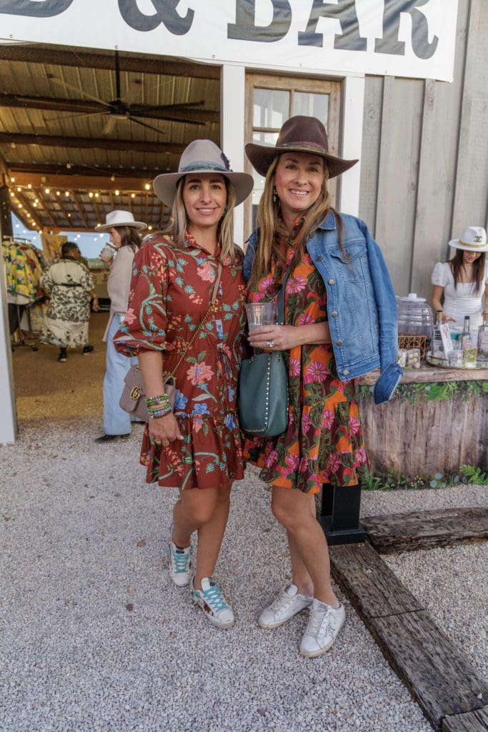 Marianna Vann, Lee Henry at The Halles Sip & Shop (Photo by Jordan Geibel)