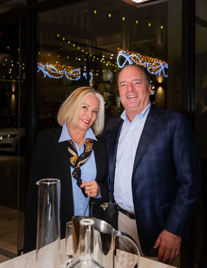 Pepette & Joe Mongrain at CAM Studio Poliform Grand Opening (Photo by Shane Dante)